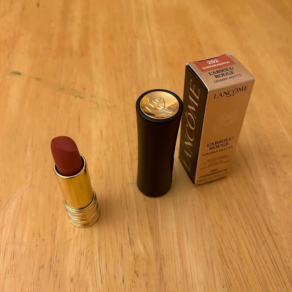 Lancôme L'Absolu Rouge Drama Matte Lipstick - Overdramatic 292 (Rose Brown)